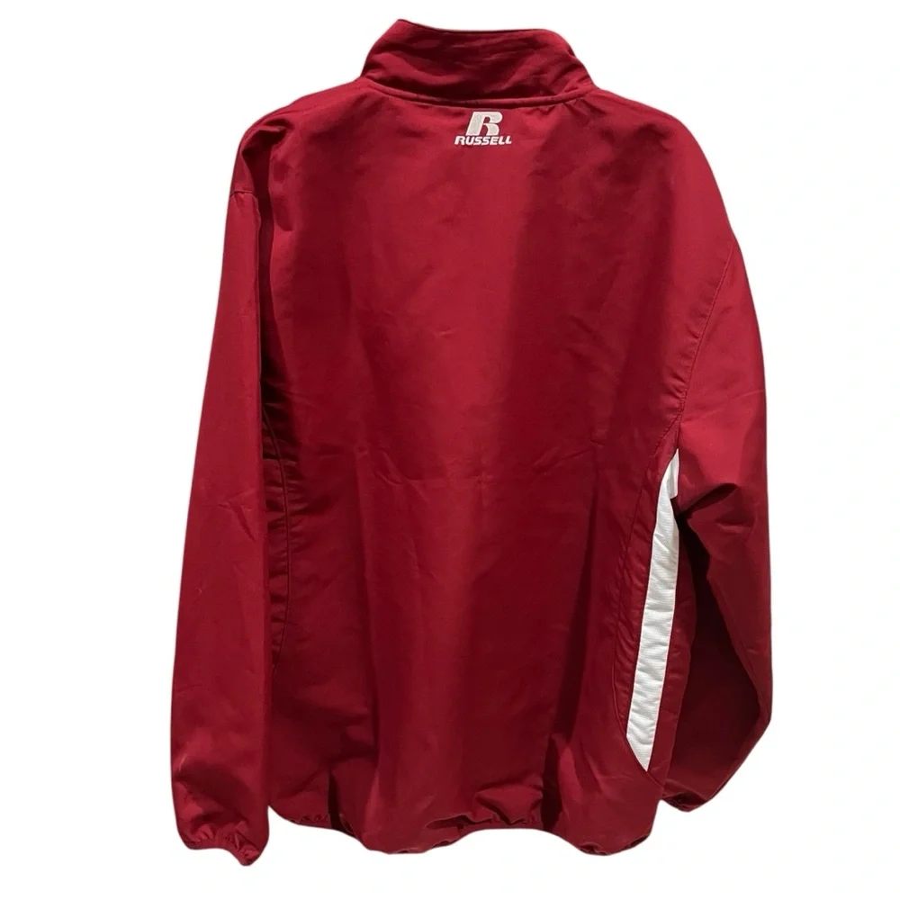 Russell Athletic Arkansas Razorbacks Full Zip Jacket Size Large - Picture 2 of 4